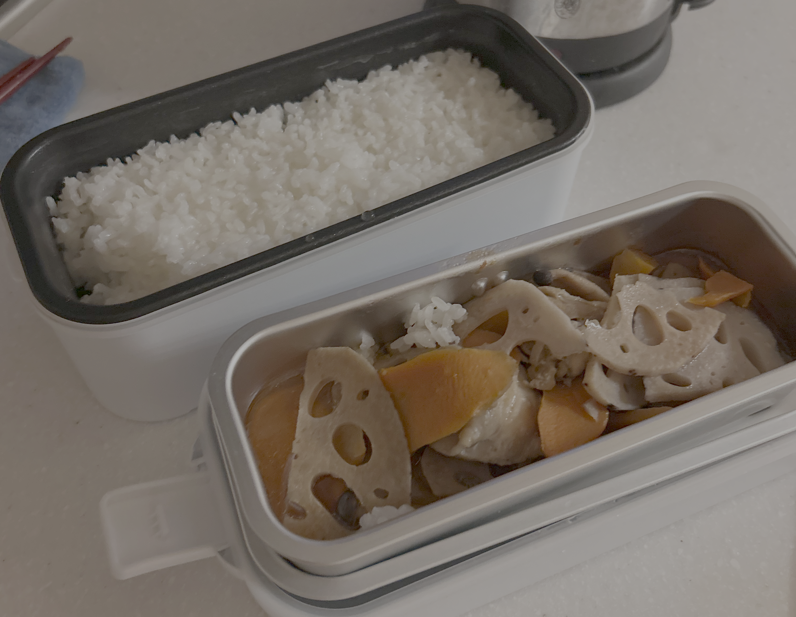 THANKO 超高速２段弁当箱型炊飯器 