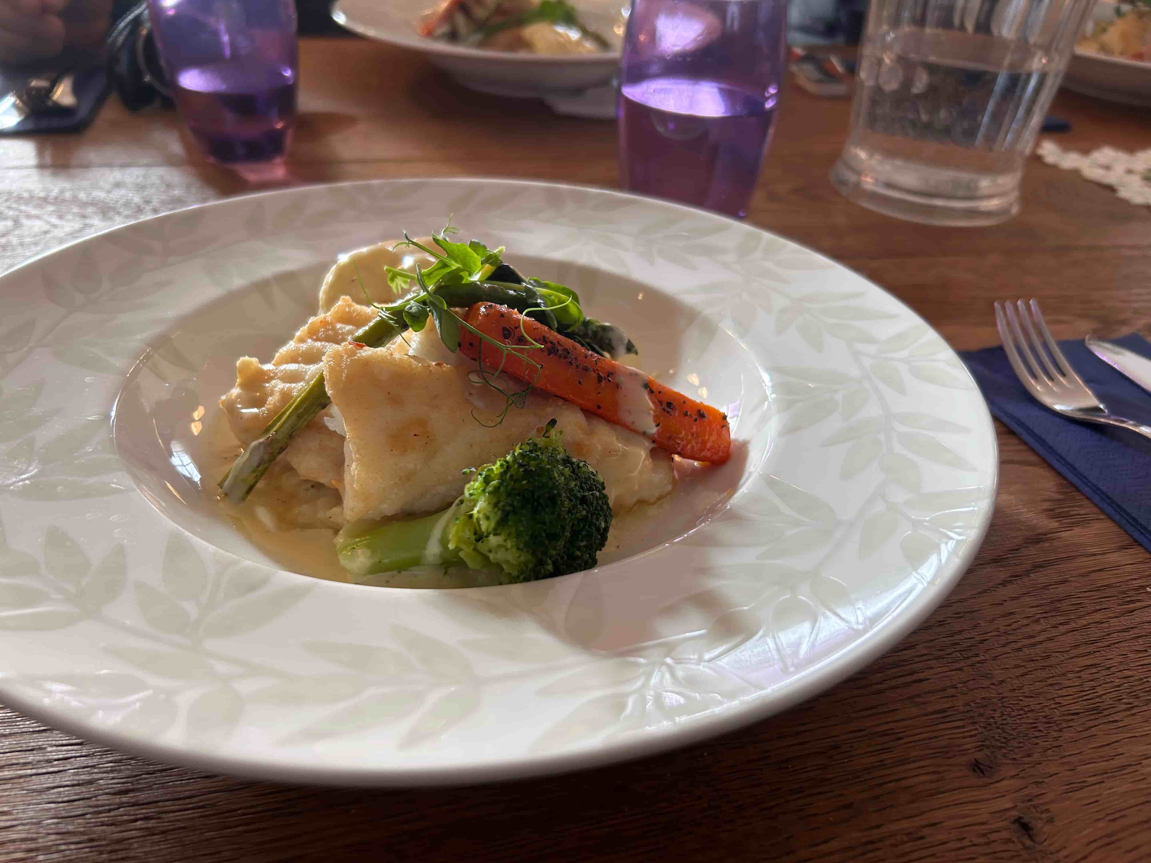 白身魚のソテー